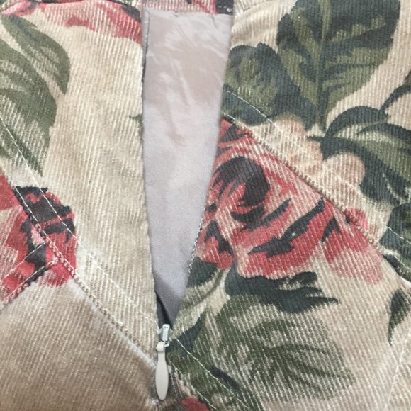 Patchwork corduroy skirt, Made in Italy - Picture 5 of 6